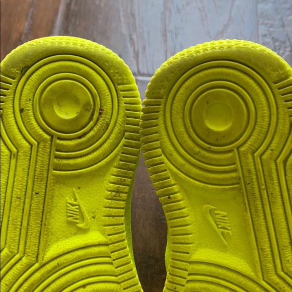 The 10:Nike Air Force 1 (TD) size 6c AF1 Off-White - Picture 6 of 8